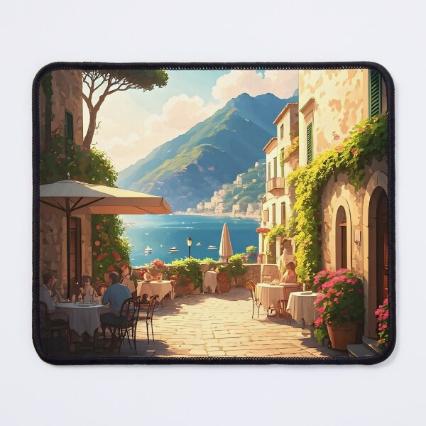 Item preview, Ravello, Italy: Quaint Cafés and Historic Stone Architecture designed and sold by LSVart.