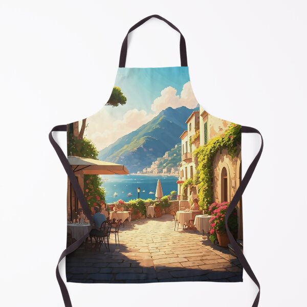 Item preview, Ravello, Italy: Quaint Cafés and Historic Stone Architecture designed and sold by LSVart.