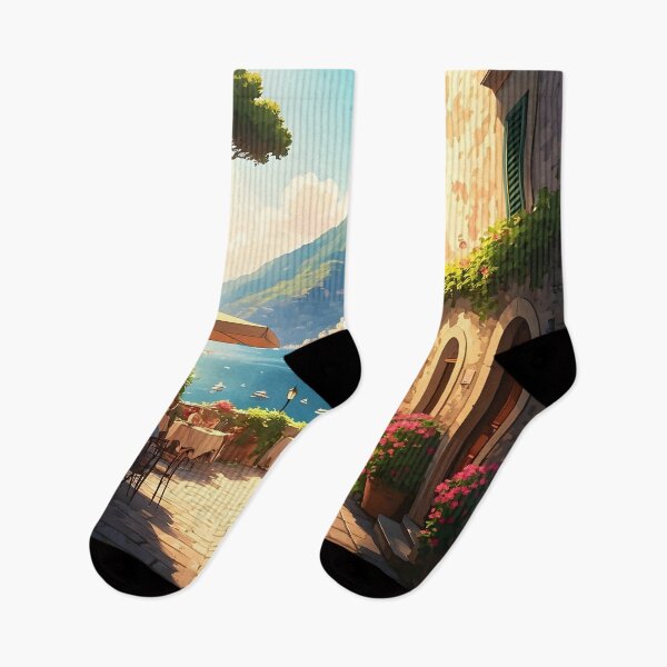 Item preview, Ravello, Italy: Quaint Cafés and Historic Stone Architecture designed and sold by LSVart.