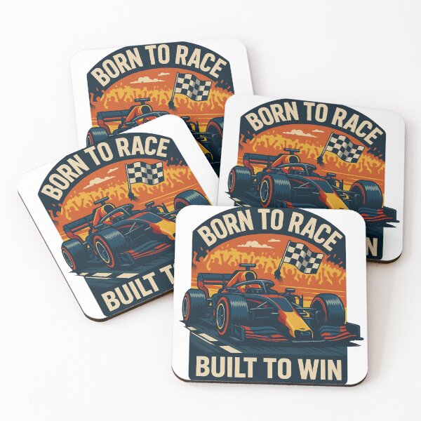 Item preview, Born to Race Built to Win Race Car Art designed and sold by TeesNtotes.