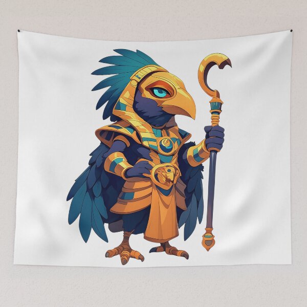Item preview, Egyptian Mythology Art: Thoth God of Wisdom designed and sold by bapupa.
