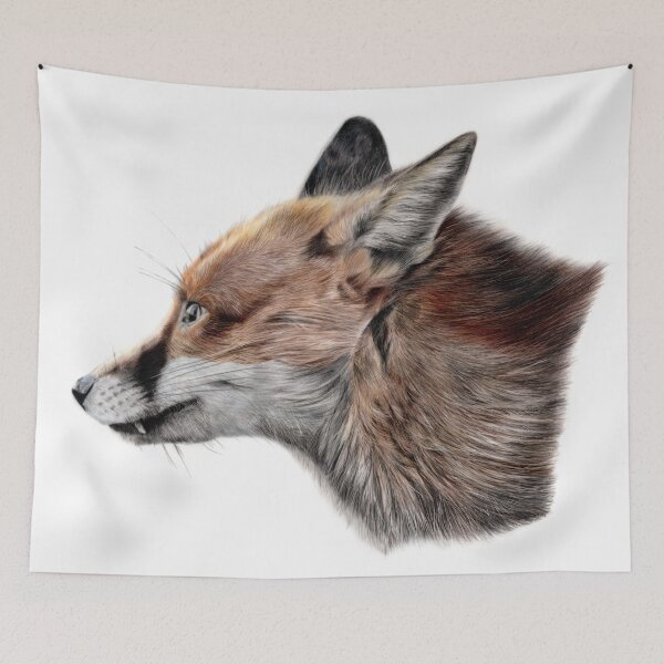 Item preview, fox designed and sold by ArunaLanateArt.