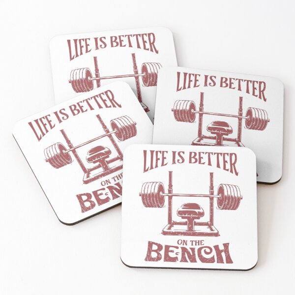 Item preview, Life is better on the bench designed and sold by BugiDesignArt.