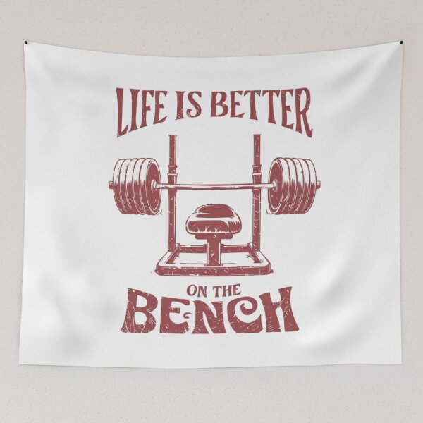 Item preview, Life is better on the bench designed and sold by BugiDesignArt.