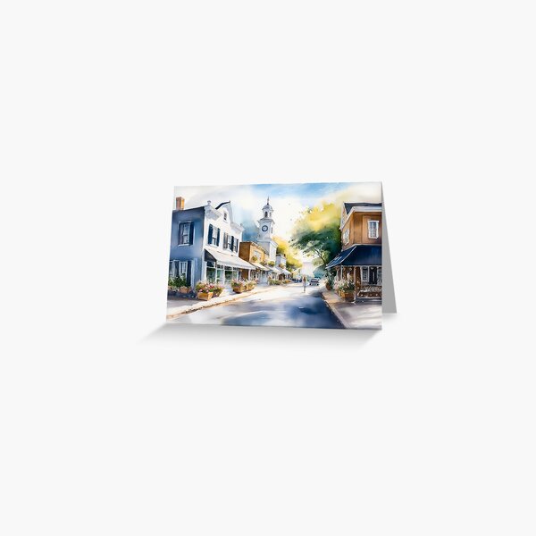 Item preview, Small Village DownTown designed and sold by Home Decor Art .