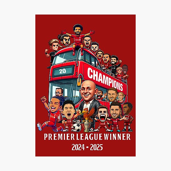 Item preview, Liverpool champions bus parade | premier league winners designed and sold by Astha Warna.