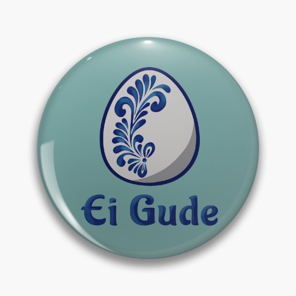 Item preview, Ei Gude greeting in Hessian designed and sold by MohrColourPlease.