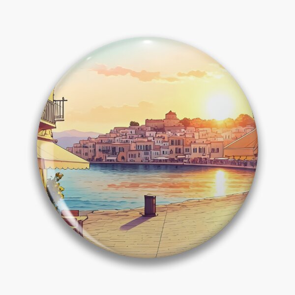 Item preview, Rethymno Old Town, Crete: Golden Hour Splendor designed and sold by LSVart.
