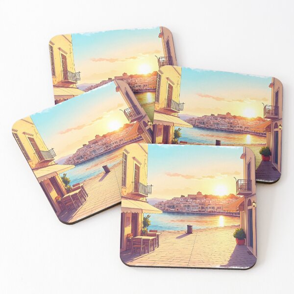 Item preview, Rethymno Old Town, Crete: Golden Hour Splendor designed and sold by LSVart.