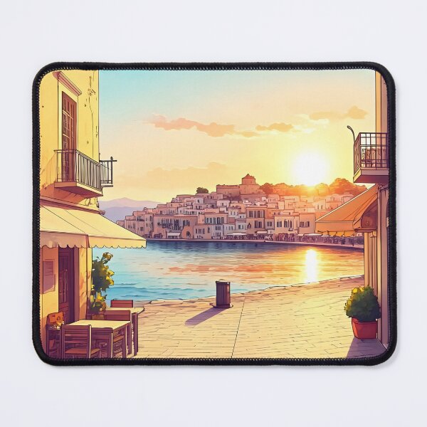 Item preview, Rethymno Old Town, Crete: Golden Hour Splendor designed and sold by LSVart.