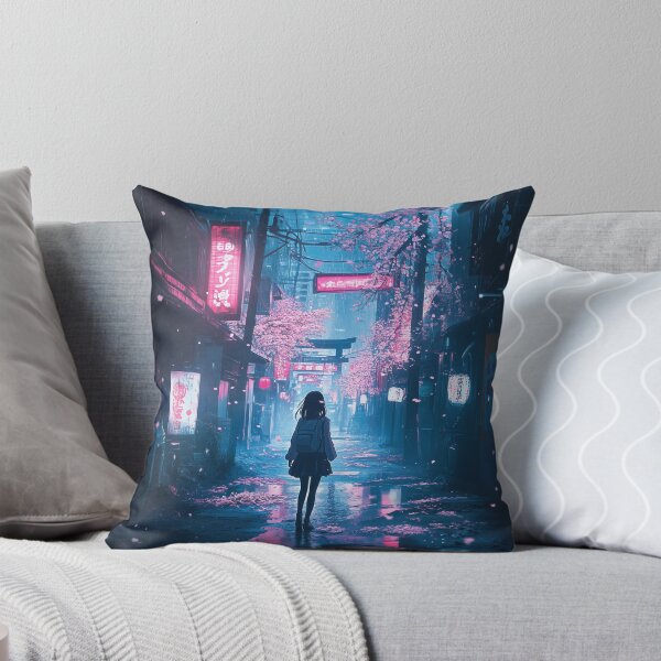 Item preview, Copie de Copie de Copie de Cute Tokyo Streets City in Ruins Pastel Apocalypse  designed and sold by Adorarts.