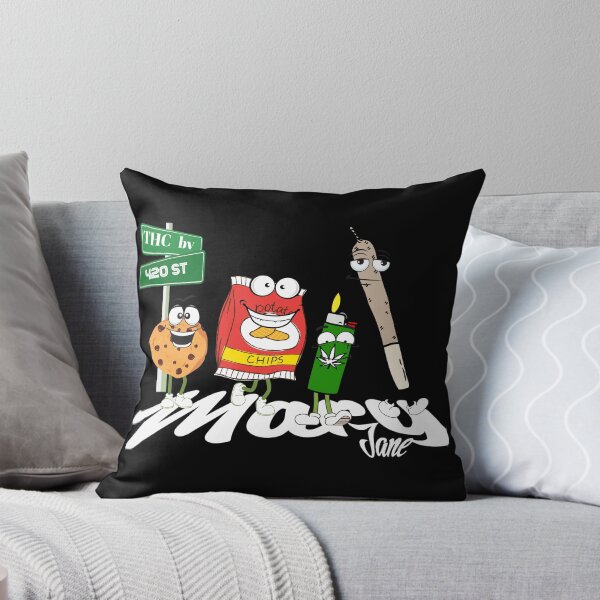 Item preview,  Funny Stoner Mary Jane Weed Munchies Cartoon Graphic designed and sold by Glmart.