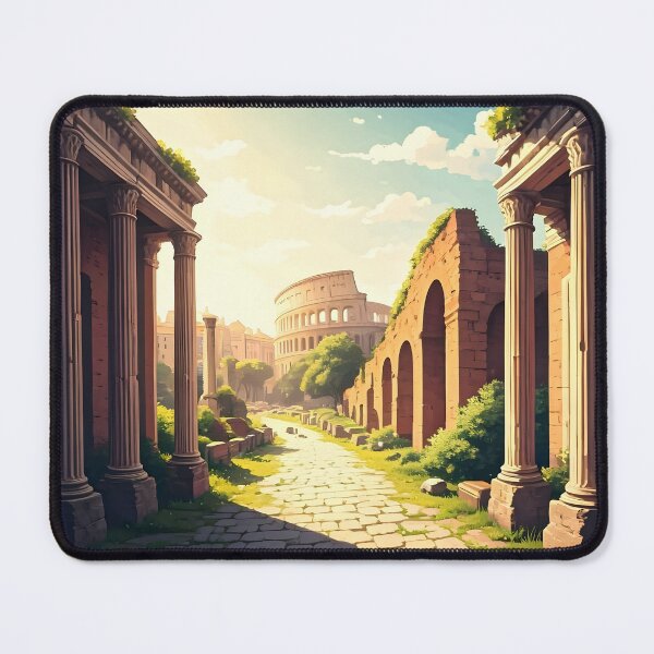 Item preview, Roman Forum: Summer’s Golden Glow on Ancient Ruins designed and sold by LSVart.