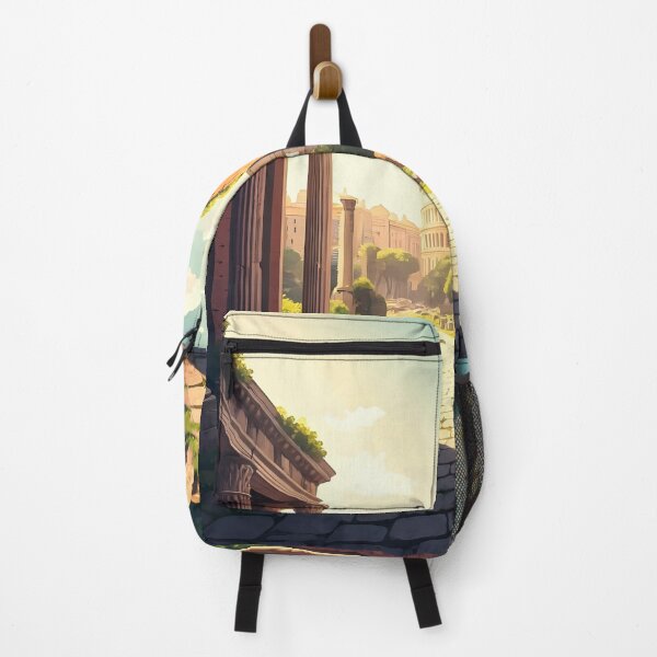 Item preview, Roman Forum: Summer’s Golden Glow on Ancient Ruins designed and sold by LSVart.