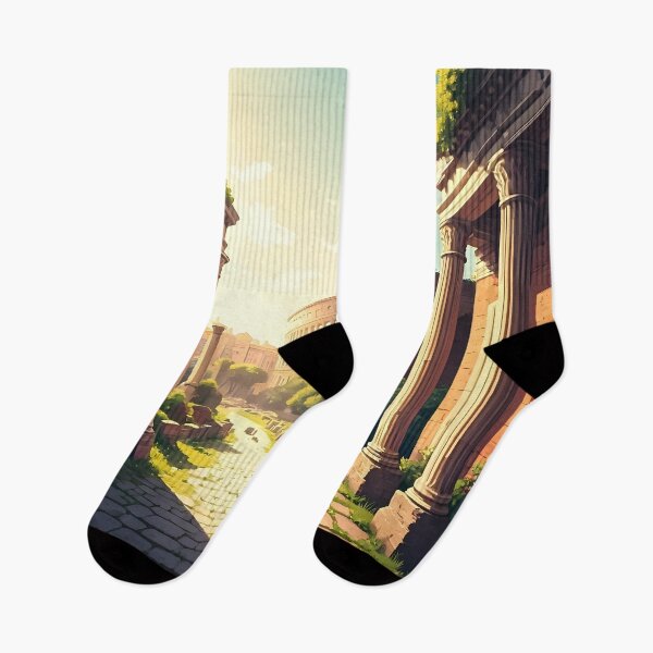 Item preview, Roman Forum: Summer’s Golden Glow on Ancient Ruins designed and sold by LSVart.