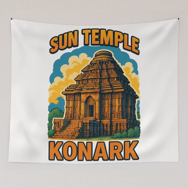 Item preview, Sun Temple Konark Orissa India designed and sold by Places On Earth.