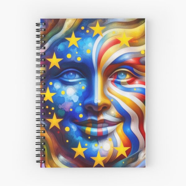 Item preview, Abstract Joy Europe's World designed and sold by Sigtrix.
