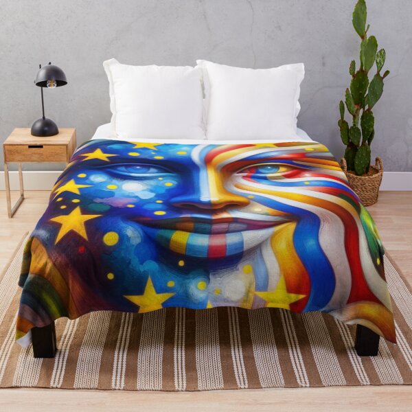 Item preview, Abstract Joy Europe's World designed and sold by Sigtrix.