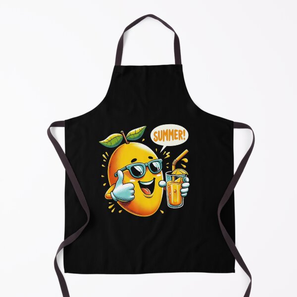 Item preview, A mango, wearing sunglasses and having a chill summer mango juice! designed and sold by sks-ai-artist.