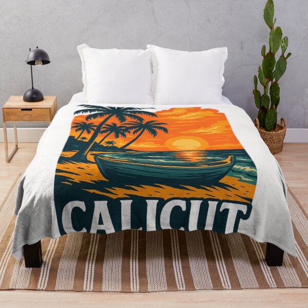 Item preview, Calicut Beach Sunset Kerala India designed and sold by Places On Earth.