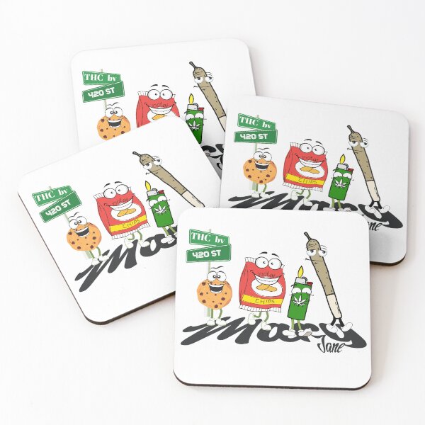 Item preview, Funny Stoner Mary Jane Weed Munchies Cartoon Graphic designed and sold by Glmart.