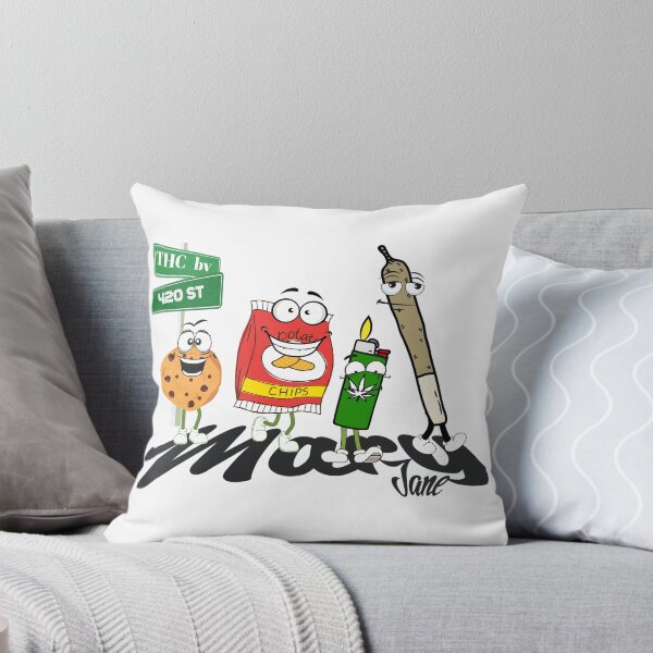 Item preview, Funny Stoner Mary Jane Weed Munchies Cartoon Graphic designed and sold by Glmart.