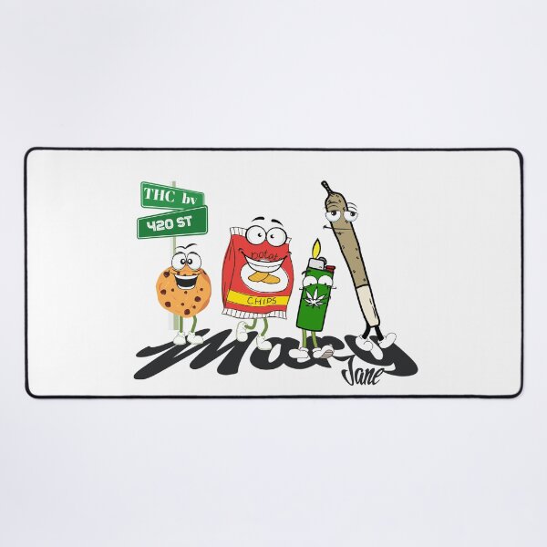 Item preview, Funny Stoner Mary Jane Weed Munchies Cartoon Graphic designed and sold by Glmart.
