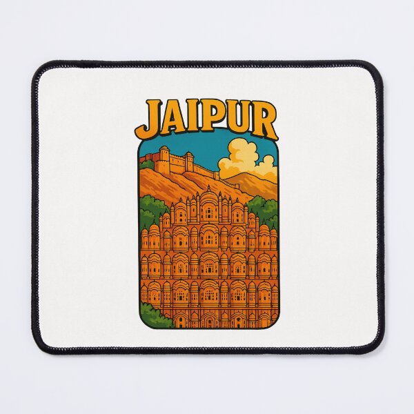 Item preview, Hawa Mahal Jaipur Rajasthan India designed and sold by Places On Earth.
