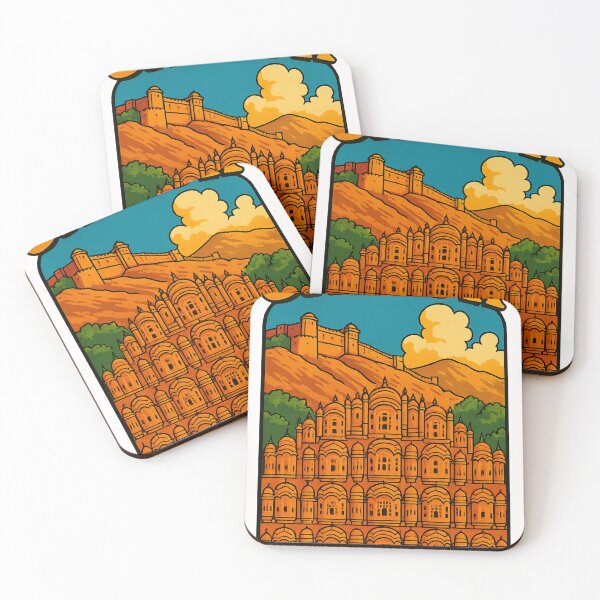 Item preview, Hawa Mahal Jaipur Rajasthan India designed and sold by Places On Earth.