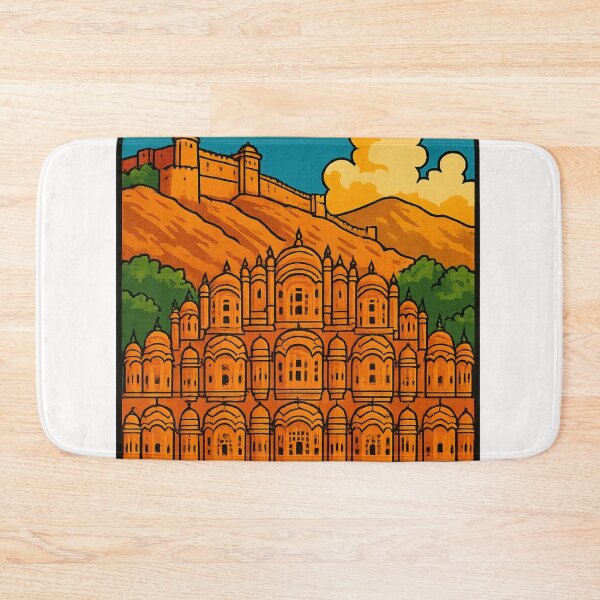 Item preview, Hawa Mahal Jaipur Rajasthan India designed and sold by Places On Earth.