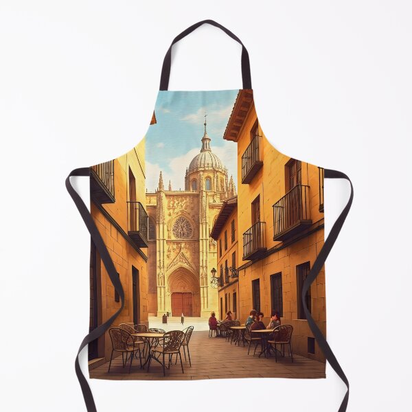 Item preview, Salamanca, Spain: Charming Old Town Café designed and sold by LSVart.