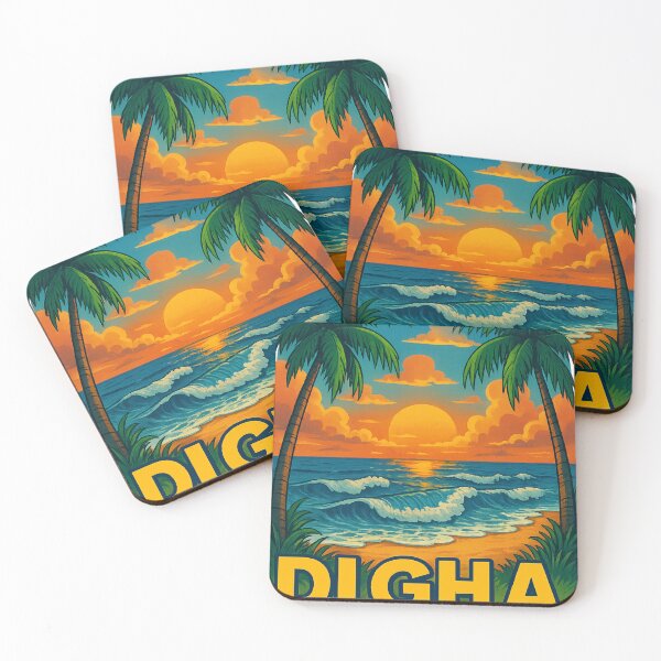 Item preview, Digha Beach Sunset West Bengal India designed and sold by Places On Earth.