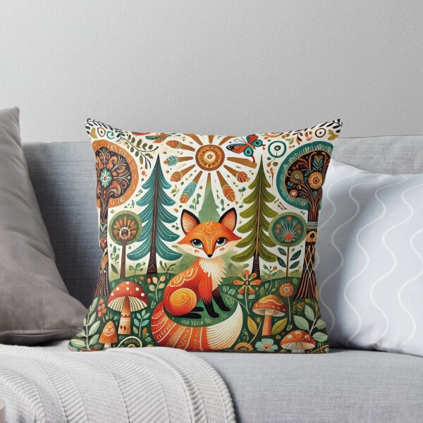 Item preview, Whimsical Wild Forest Fox designed and sold by alw951.