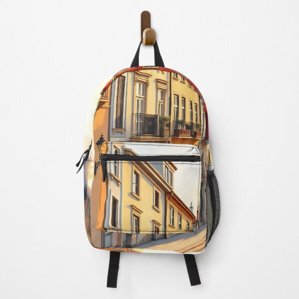 Item preview, San Sebastián’s Parte Vieja: Sunset Over the Old Town designed and sold by LSVart.