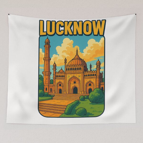 Item preview, Imambara Mosque Lucknow Uttar Pradesh India designed and sold by Places On Earth.