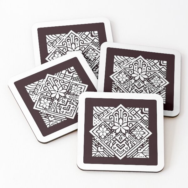 Item preview, West Java Traditional Motif Minimalist Vector Art – Cultural Pattern Design for Apparel, Accessories, and Decor designed and sold by knalpot-design.