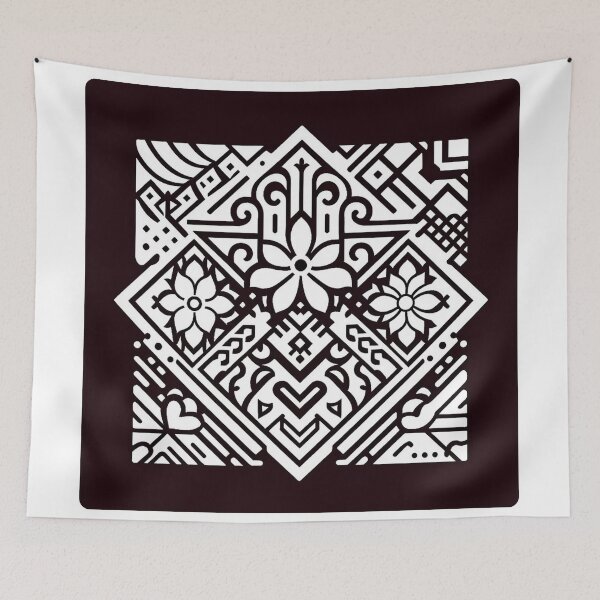 Item preview, West Java Traditional Motif Minimalist Vector Art – Cultural Pattern Design for Apparel, Accessories, and Decor designed and sold by knalpot-design.