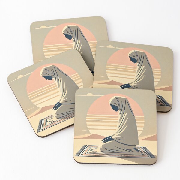 Item preview, Fajr Prayer | Salat Series | Islamic Sunrise Prayer Art designed and sold by Sabr and Chai.