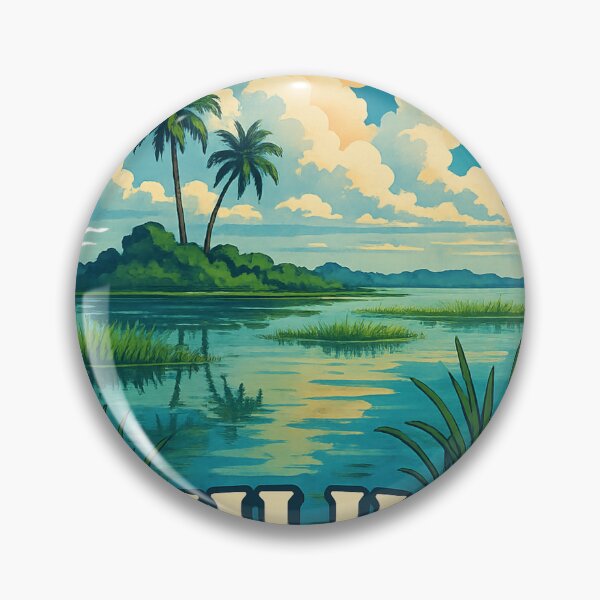 Item preview, Chilika Lake Scenic Wetlands Odisha India designed and sold by Places On Earth.