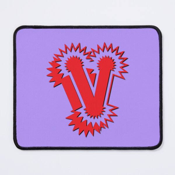 Item preview, V Initial, The Letter V designed and sold by CharlottePlaceArt.