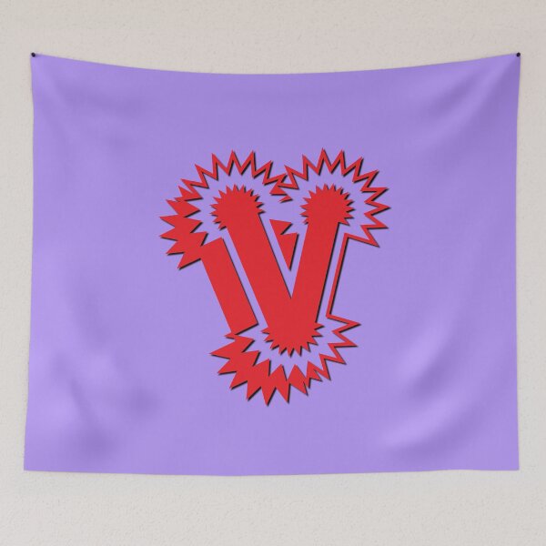 Item preview, V Initial, The Letter V designed and sold by CharlottePlaceArt.