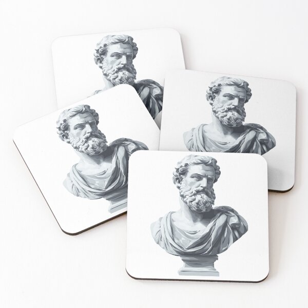 Item preview, Light Academia Aesthetic Art - Classical Marble Bust designed and sold by bapupa.