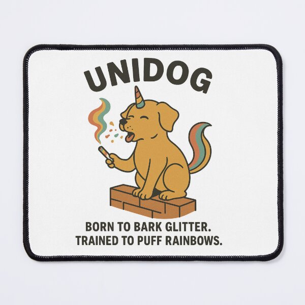 Item preview, UNIDOG, born to glitter, raised to gloat. designed and sold by Nerdish Geekish.