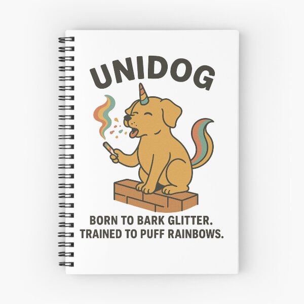 Item preview, UNIDOG, born to glitter, raised to gloat.  designed and sold by Nerdish Geekish.