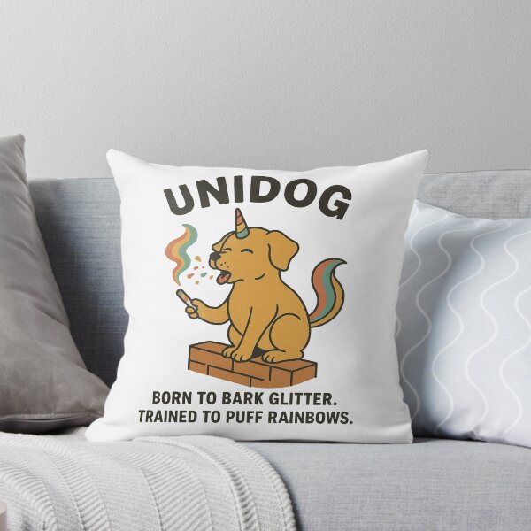Item preview, UNIDOG, born to glitter, raised to gloat.  designed and sold by Nerdish Geekish.