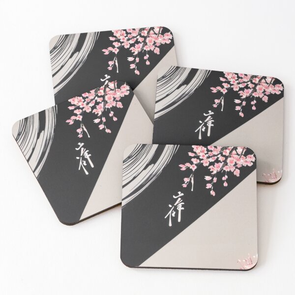 Item preview, Zen Blossoms: A Japanese Ink Art designed and sold by HanaToKatana Creative.