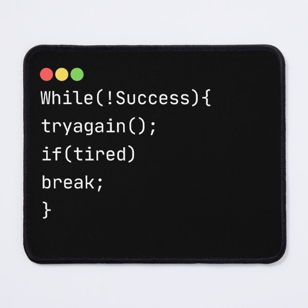 Item preview, While Success Code Design - Tech Enthusiast Gift designed and sold by PrintF-Coffee.