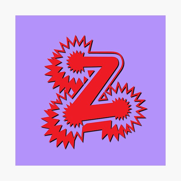 Red Letter Z Photographic Prints for Sale | Redbubble