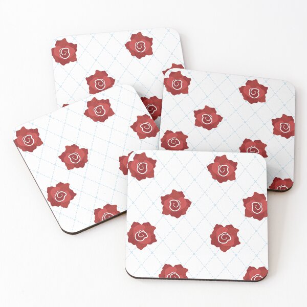 Item preview, Roses Floral Diamond Lace Print 1 - White designed and sold by Daniel Bevis Design.