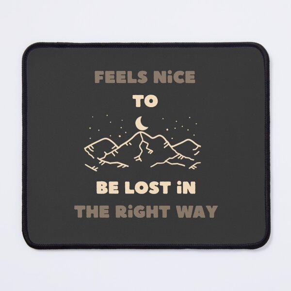 Item preview, "Lost in the Right Direction – Inspirational Quote Design" designed and sold by AIKNOCKTECK.